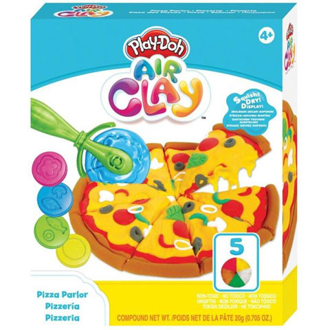 Play-Doh :  Air Clay levegőre száradó gyurma szett - pizza készítés 