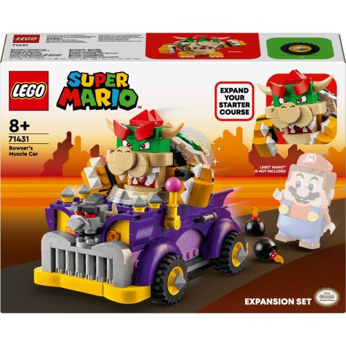 LEGO Super Mario 71431 - Bowser izomautója kiegészítő szett