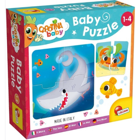 Carotina Baby : Tengeri állatok puzzle 