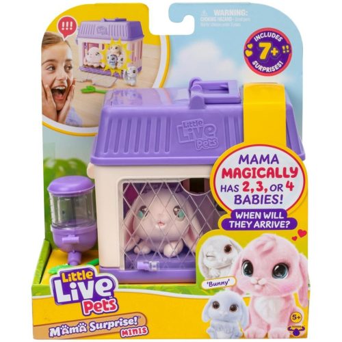 Little Live Pets: Nyuszi mama és kicsinyei játékszett