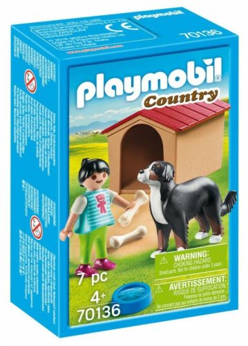 Playmobil 70136 - Házőrző kutyaházzal