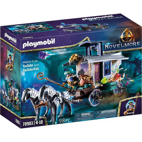 Playmobil 70903 - Novelmore Violet Vale A varázsló szekere