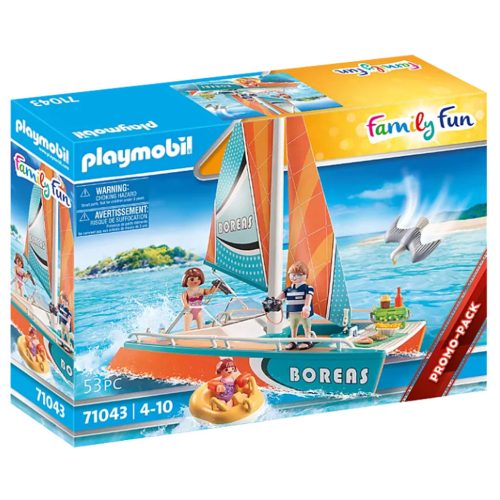 Playmobil 71043 - Katamarán vitorláshajó