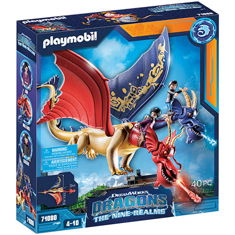 Playmobil 71080 - The Nine Realms Wu és Wei Junnal és Eugene-vel