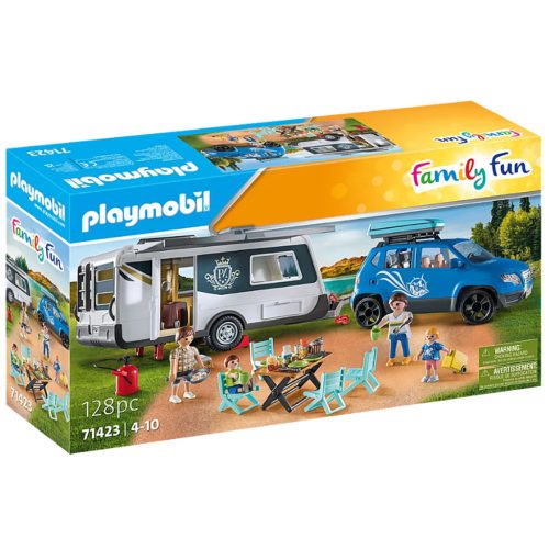 Playmobil 71423 - Lakókocsi autóval