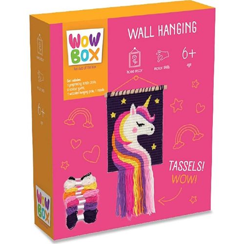 WowBox: Makramé Faldísz - Unikornis