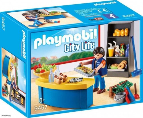 Playmobil 9457 - Gondnok büfével