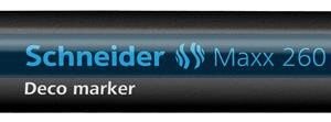 Krétamarker, 5-15 mm, SCHNEIDER "Maxx 260", fekete