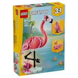 LEGO Creator 31170 - Vadállatok: Rózsaszín flamingó