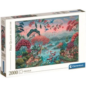 A békés dzsungel HQC puzzle 2000 db-os Clementoni