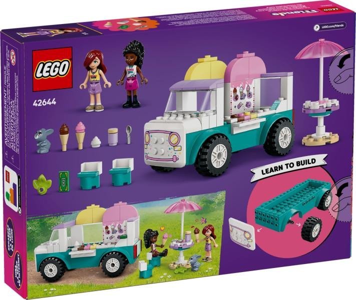 LEGO Friends 42644 - Heartlake City fagylaltos kocsi - Image 2