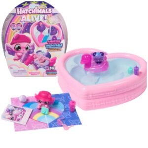 Hatchimals Alive! : Neon Szivárvány Medence party játékszett