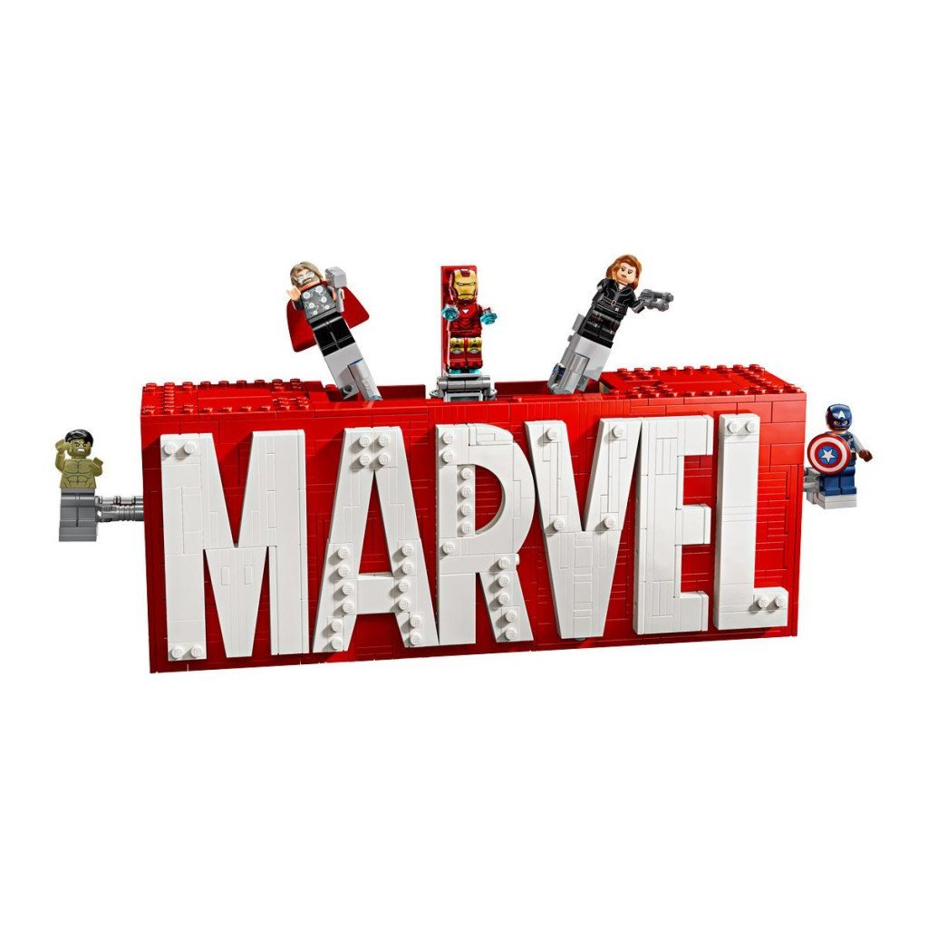 LEGO Super Heroes 76313 - MARVEL logó és minifigurák - Image 2
