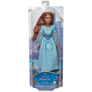 Disney A kis hableány : Ariel baba kék ruhban 30cm