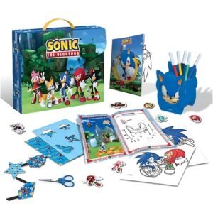 Sonic Kreatív színező szett táskában – Lisciani