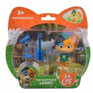 Simba Toys 44 csacska macska Lampo játékfigura gitárral