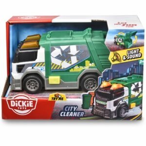 Toys Városi kukásautó fénnyel és hanggal 15cm - Dickie Toys