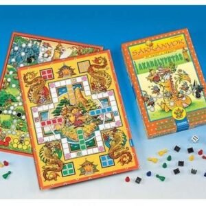 Családi játékok Sárkányok és Akadályfutás társasjáték