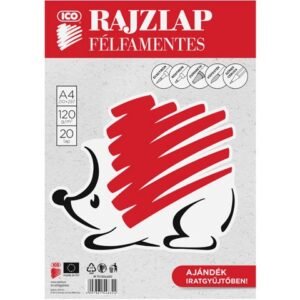 ICO Süni félfamentes rajzlap A4 120 g
