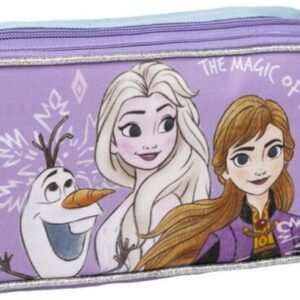 Disney Jégvarázs Magic 2 rekeszes tolltartó