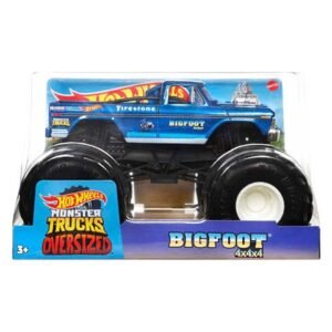 Hot Wheels: Monster Trucks Oversized Bigfoot 4x4x4 járgány 1/24