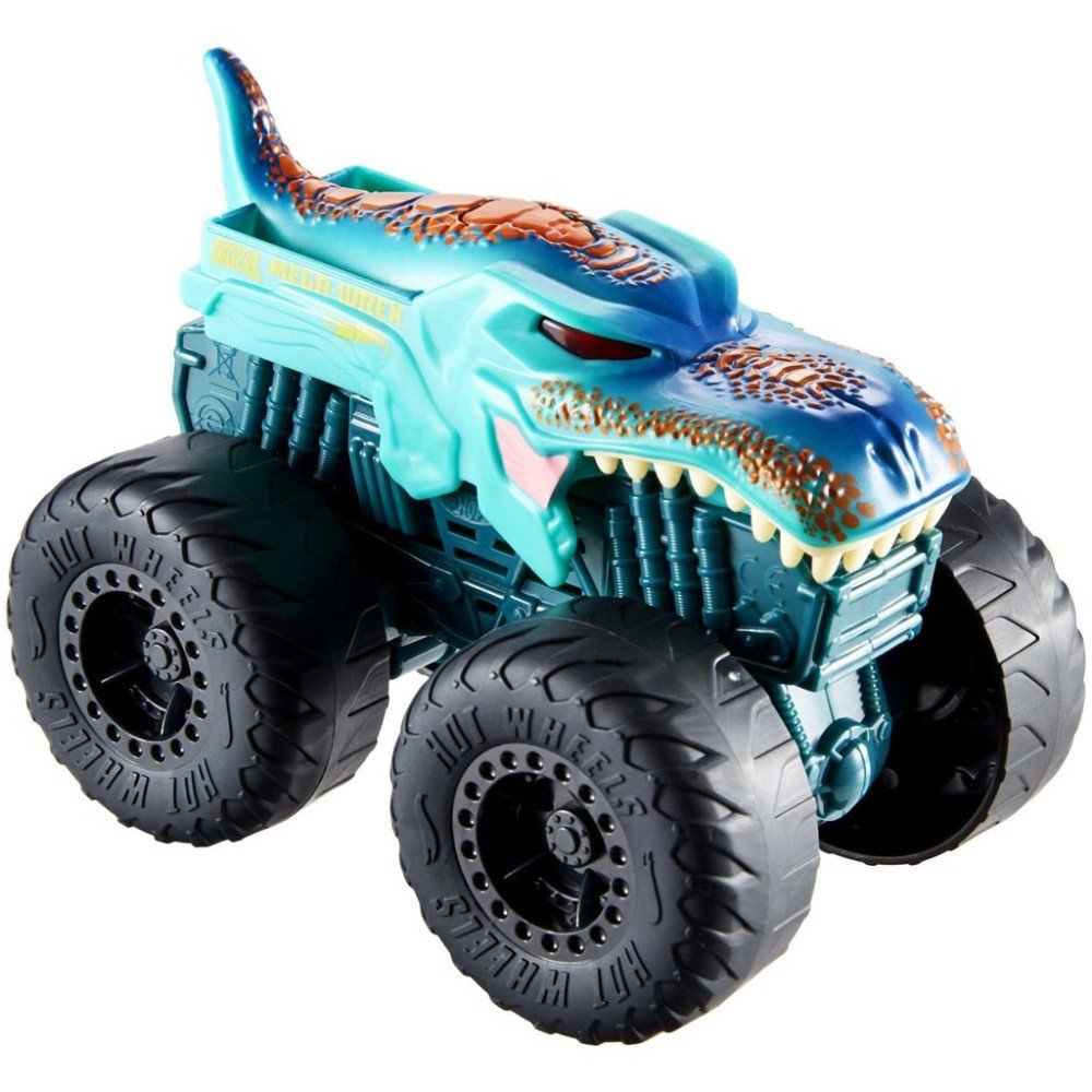 Hot Wheels Monster Trucks: Mega Wrex monster autó fény és hangeffektekkel 1/43 - Mattel - Image 2