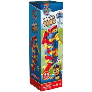 Mancs Őrjárat : Színes toronyépítő jenga játék : Spin Master