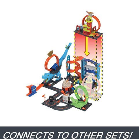 Hot Wheels City : Tüzoltóállomás játékszett - Mattel - Image 3