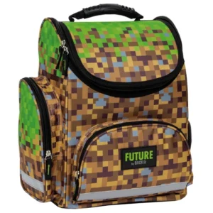 Minecraft merevfalú ergonómikus iskolatáska - Game II - Future by BackUp