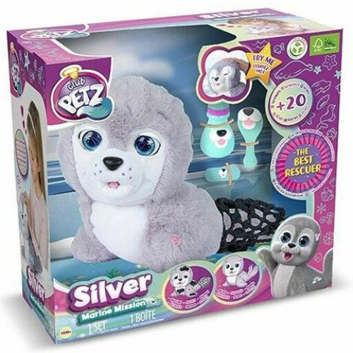 Silver interaktív bébi fóka plüss