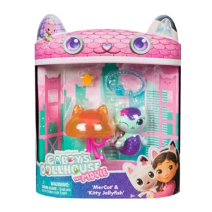 Gabi babaháza Mozi: 2-es figura csomag Aquaroom - MerCat és Kitty Jellyfish