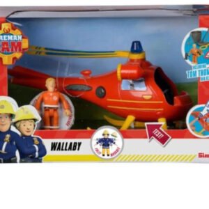 Sam, a tűzoltó - Wallaby helikopter figurával