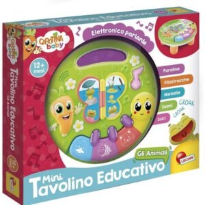 Carotina baby: Készségfejlesztő játszóasztal - Állatok - Lisciani