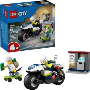 LEGO City 60455 - Üldözés rendőrségi motorkerékpárral