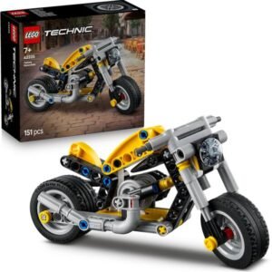 LEGO Technic 42225 - Sárga motorkerékpár