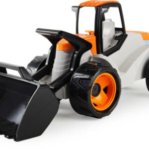 LENA: GIGA TRUCKS óriás homlokrakodó narancssárga-bézs színben 67 cm