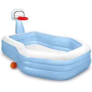Intex Családi medence kosárpalánkkal 257x188x130cm