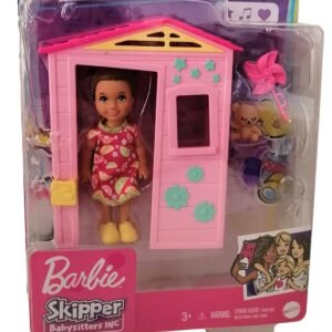 Barbie baba Skipper bébiszitter játszóház szett
