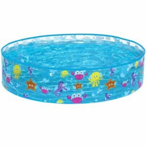 Bestway: Fill 'N Fun Sparkling Sea tengeri állatos merevfalú pancsolómedence 122 x 25 cm (55028)