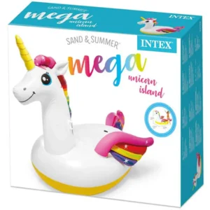 Intex Óriás unikornis sziget matrac 251x163x145 cm