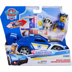 Mancs Őrjárat Search & Rescue Hátrahúzható Chase járgánya figurával - Spin Master